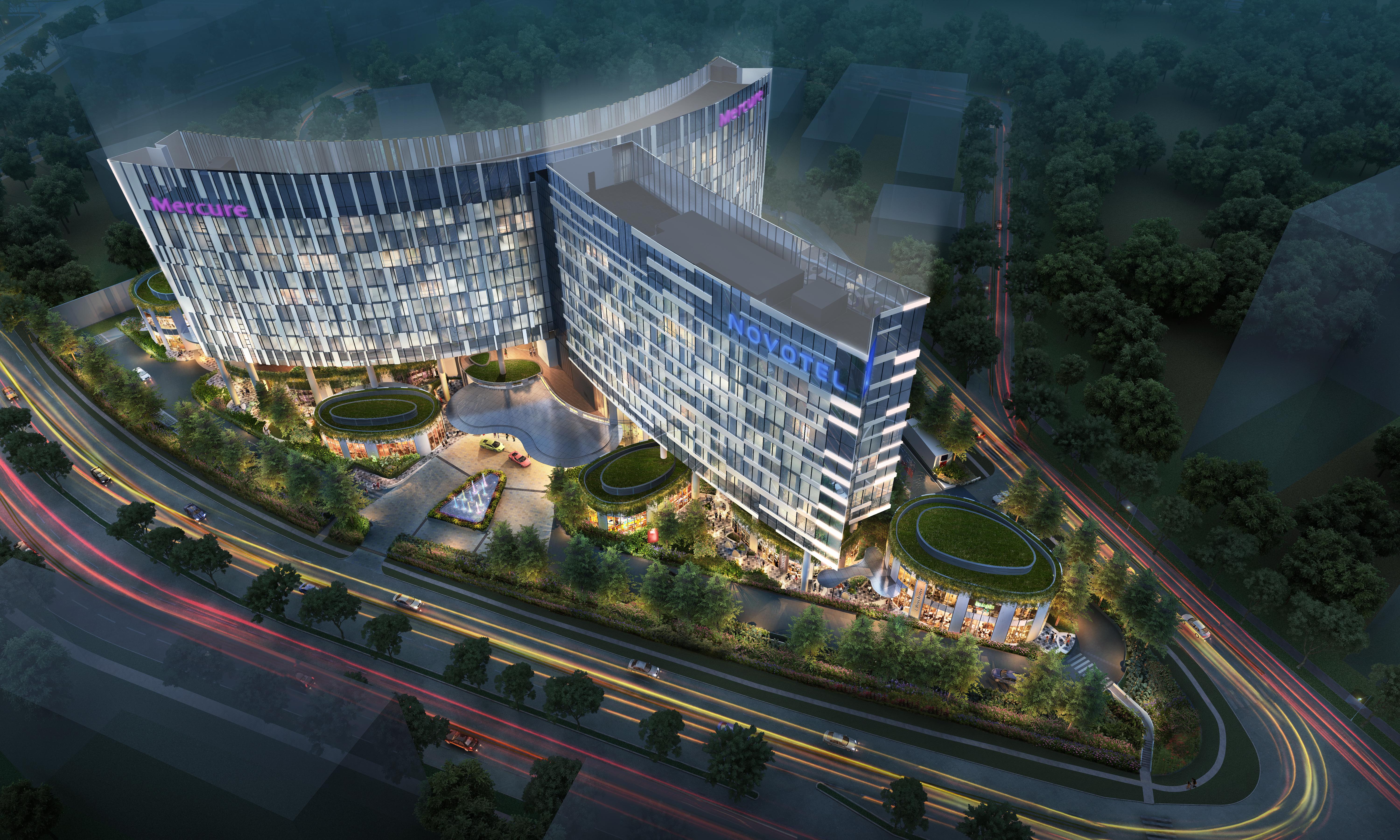 Novotel Singapore On Stevens Esterno foto